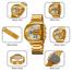 SKMEI 2298 Digital Stainless Steel Luminous Men's Watch - Gold image