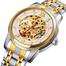 SKMEI 9222 Two-Tone Stainless Steel Automatic Clock For Men image