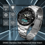 SKMEI Stainless Steel Waterproof Wrist Watch image