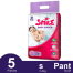 SMC Smile pant System Baby Diaper (Size-S) (-3-6g) (5Pcs) image