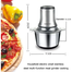 SOKANY LB7005A Mini Wonder Chopper Dual Speed 3.0L Large Capacity Stainless Steel Bowl Multifunctional Blender and Chopper image