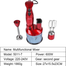 Sokany SM 5011-7 7-in-1 Hand Blender Set image