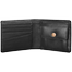 SSB Leather Black Elegance Croco Textured Leather Wallet For Men image