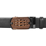 SSB Leather Croco Style Black Leather Gear Belt For Men image
