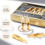 Sadoer 24K Gold Ampoule Serum With Gold Foil Particles – 7 Pcs Set image