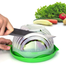 Salad Cutter Bowl,Salad Chopper Bowl,Fruit Vegetable Cut Set,Upgraded Salad Make, Fresh Salad Slicer,Approved for Kitchen image