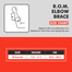 Samson R.O.M Elbow Brace (Left) Universal Size image