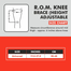 Samson R.O.M. Knee Brace Universal Size image