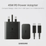 Samsung 45w PD Adapter 2Pin-Black image