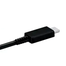 Samsung 45w Power Adapter With USB-C Cable 3 Pin - Black image