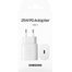 Samsung EP-TA800 Super Fast Charging 25W PD Adapter With Cable White image