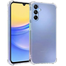Samsung Galaxy A55 5G Silicone Airbag Cover Shockproof Transparent Protective Clear Back Cover image