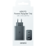 Samsung Original 65W Trio Port Fast Charger PD USB-C Power Adapter for Samsung Galaxy S23 S22 S21 S20 Note 20 Ultra S10 S9 Plus image