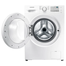 Samsung WW70J3283KW Front Loading Washing Machine with Diamond Drum - 7 kg image