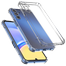 Samsung galaxy A15 4G Flexible Clear Transparent Soft TPU Back Case Cover image