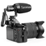 Saramonic Vmic Mini Camera-Mountable Shotgun Microphone for DSLR; Mirrorless and Video Cameras or Smartphones and Tablets image