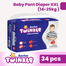 Savlon Twinkle Pant System Baby Diaper (14-25 kg) (34 Pcs) image
