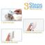 Self-Cleaning Slicker Brush for Dogs and Cats Remove Tangled Hair Particle Massage Pet Comb Improve Circulation image
