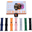 Series 10 Keqiwear Kw30 Max Smartwatch 7Straps (Belt) image