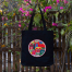 Sevendays Dhaka(Round) Canvas Black Tote Bag image