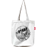 Sevendays Dhaka Line (Black Print Round) White Canvas Tote Bag with Inside Pocket image