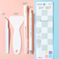 Shanzhi 4-Piece DIY Handbook Tool Set – Dot Glue Pen, Tweezers, Shovel and Art Knife for Craft Decoration image