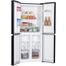 Sharp 4-Door Inverter Refrigerator SJ-EFD589X-BK | 473 Liters - Black image