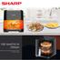 Sharp KF-AF50RT-K3 Air Fryer with 8 Cook Menu image