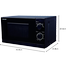Sharp Microwave Oven R-20A0(K)V 20 Liters Black image