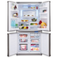 Sharp SJ FS85V SL5 Non-Frost French Door Refrigerator - 678 Ltr image