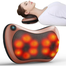 Shiatsu Deep Kneading Massage Pillow with Heat - for Neck, Back And Shoulder Pain Relief image