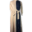 Shilpaholic Black And Cream Karchupi Abaya Without Hijab image