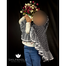 Shilpaholic Black And White Kids Keffiyeh Hijab image