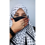Shilpaholic Black and White Keffiyeh Scarf image