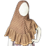 Shilpaholic Coffee And Base Kids Keffiyeh Hijab image