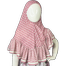 Shilpaholic Pink And White Kids Hijab image