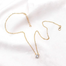 Shiny Zircon Invisible Transparent Thin Line Simple Choker Necklace Women Jewelry Collana Kolye Bijoux Collares Collier Femme image