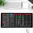 Shortcut Keys Mouse Pad Keyboard Mousepad 40cm X90cm image
