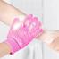 Shower Gloves Exfoliating Wash Skin Spa Bath Gloves Foam Bath Skid Resistance Body Mage Cleaning Loofah Scrubber -1pcs image