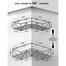 Shower Organizer Corner Shelf image