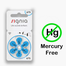 Signia Size 675 Hearing Aid Batteries 1 Box 60 PCS image