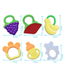 Silica Gel Baby Banana Hand Teether CN -1 Pcs image