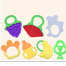 Silica Gel Baby Blueberry Hand Teether CN -1 Pcs image