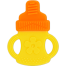 Silica Gel Baby Milk Bottle Hand Teether 1pcs image