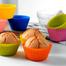Silicon Mini Muffin Cup Cake Mold (8 Pcs/Set) image