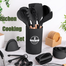Silicon Utensils Set With Plastic Holder image
