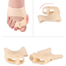 Silicone Bunion Corrector and Toe Separator - for Hallux Valgus Pain Relief and Toe Alignment (1 Pair) image