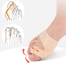 Silicone Bunion Corrector and Toe Separator - for Hallux Valgus Pain Relief and Toe Alignment (1 Pair) image