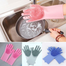 Silicone Dish Washing Kitchen Hand Gloves image