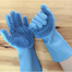Silicone Dish Washing Kitchen Hand Gloves image